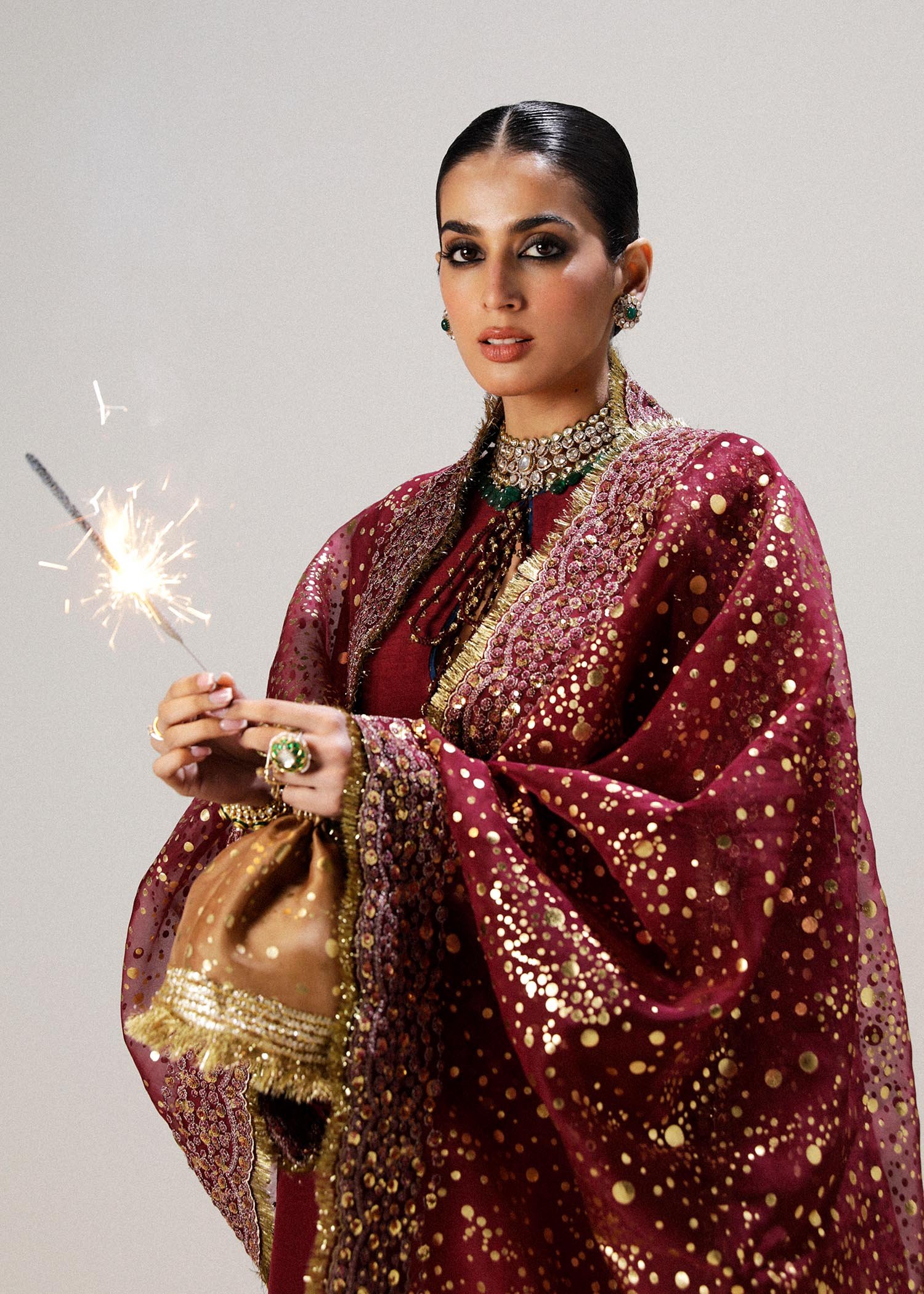 Surkh - Dupatta - Mix & Match