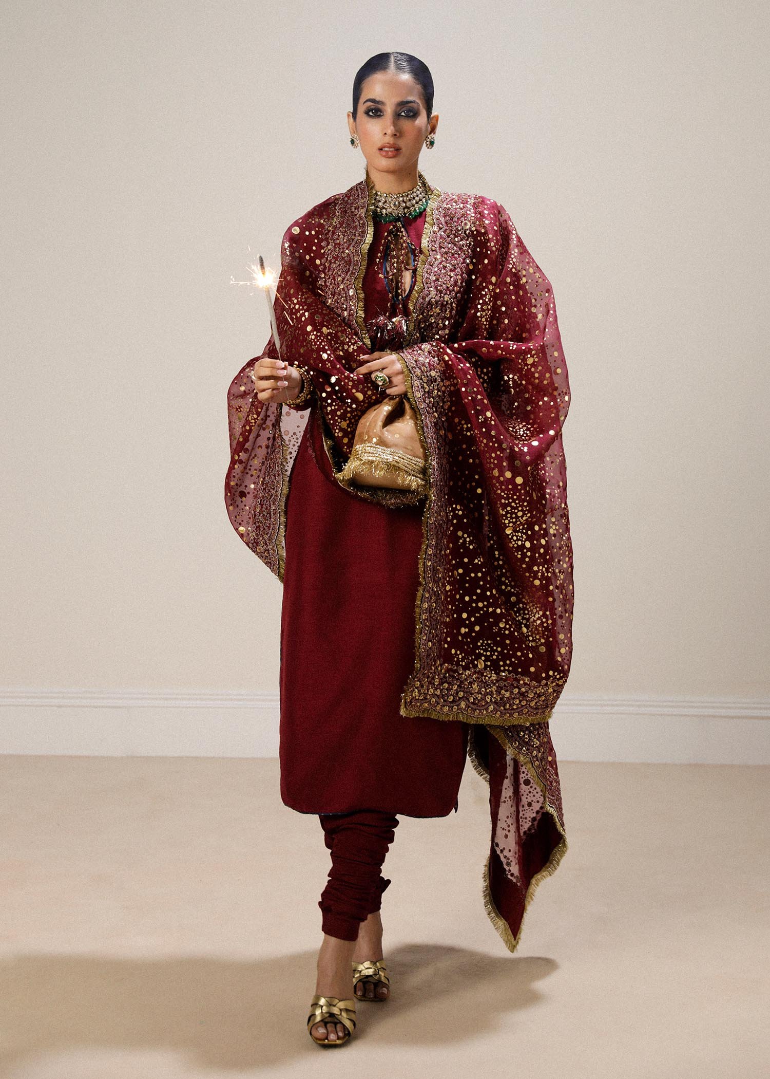 Surkh - Dupatta - Mix & Match