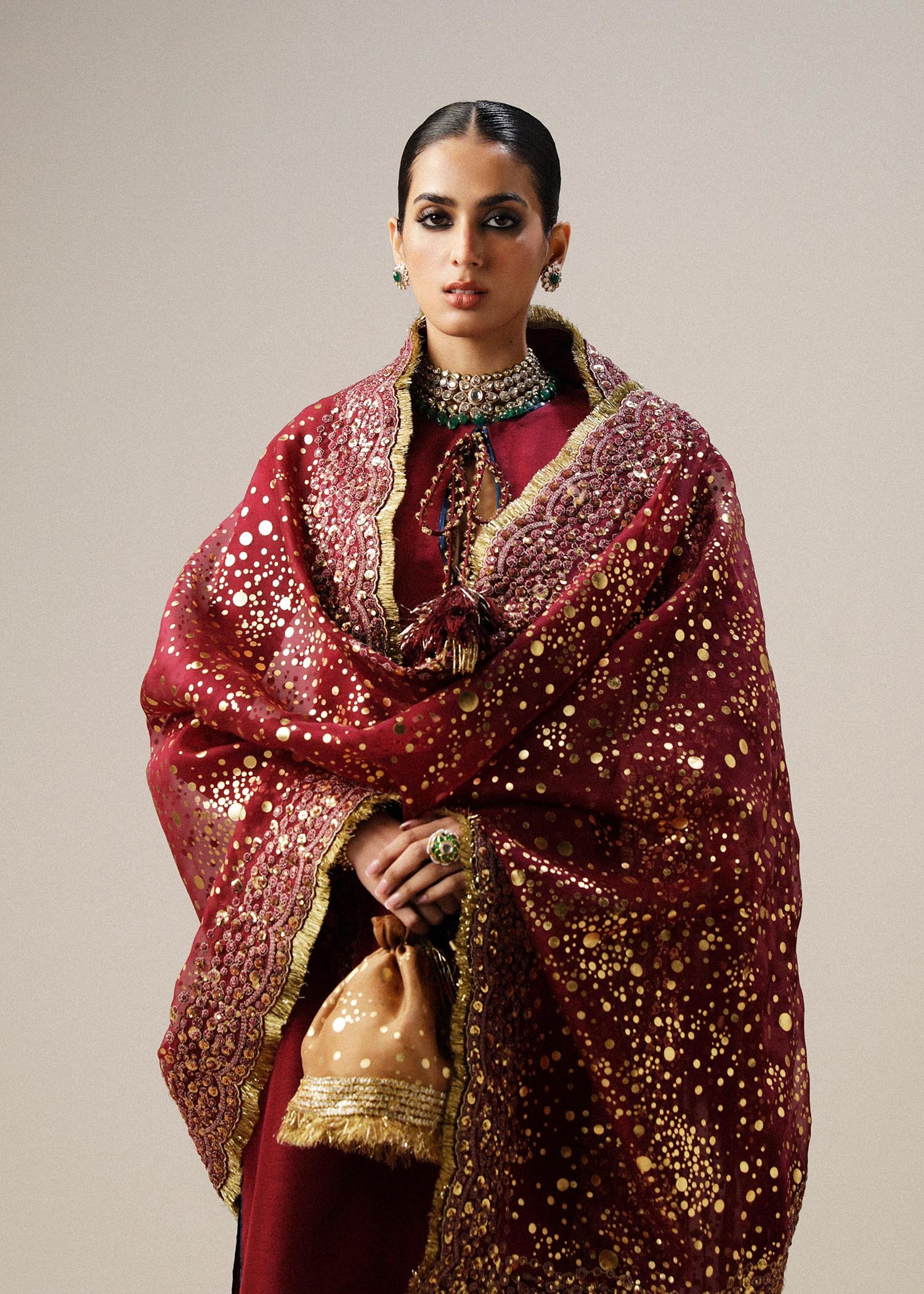 Surkh - Dupatta - Mix & Match
