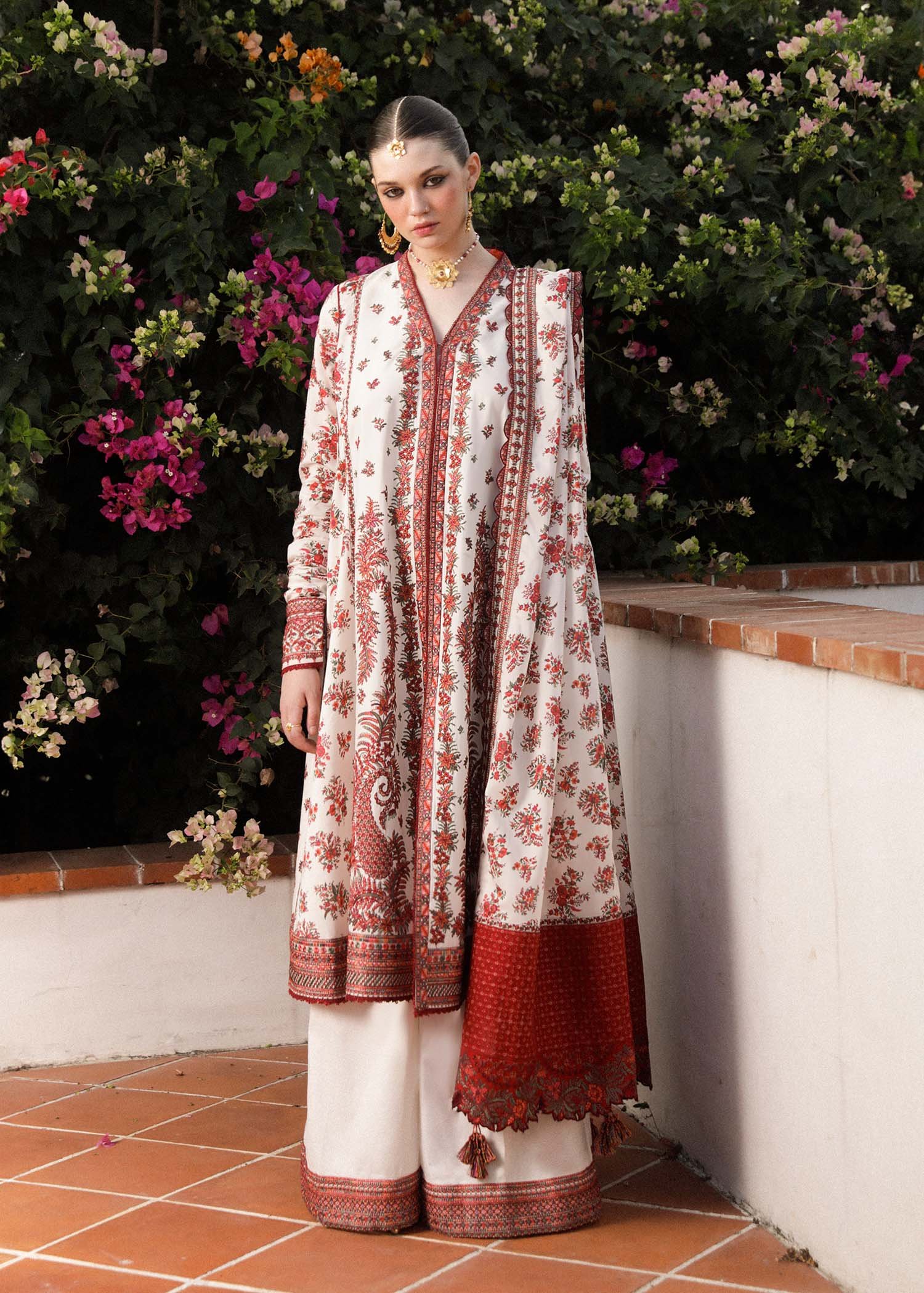 Safaid - Dupatta - Mix & Match