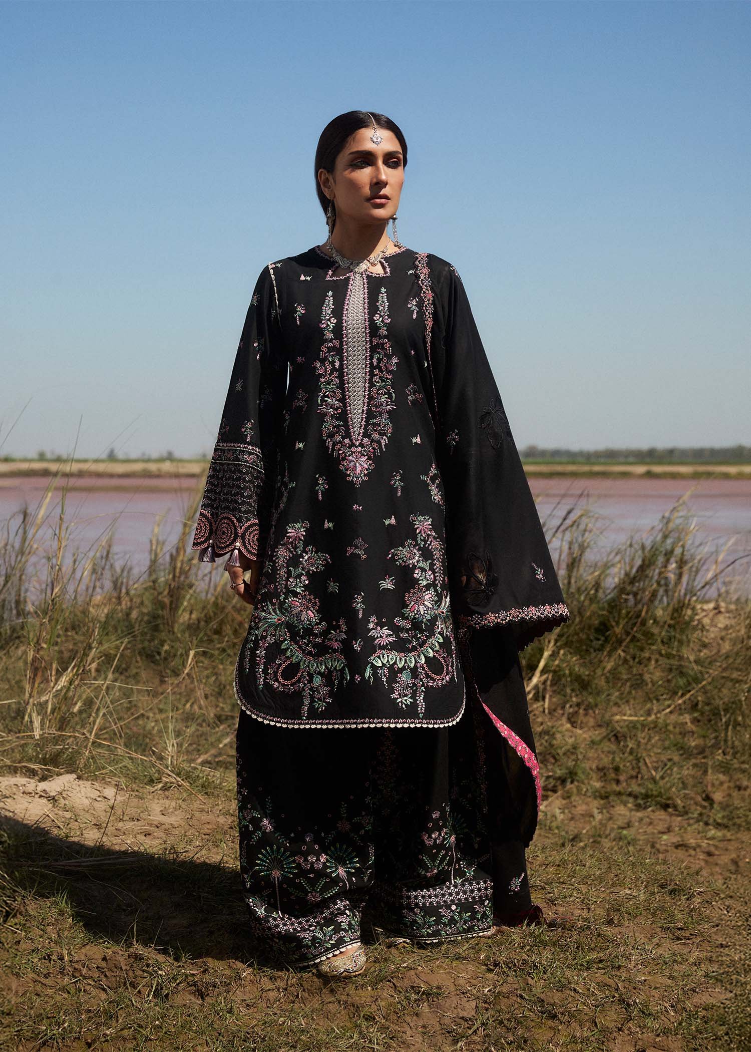Siyah - Dupatta - Mix & Match