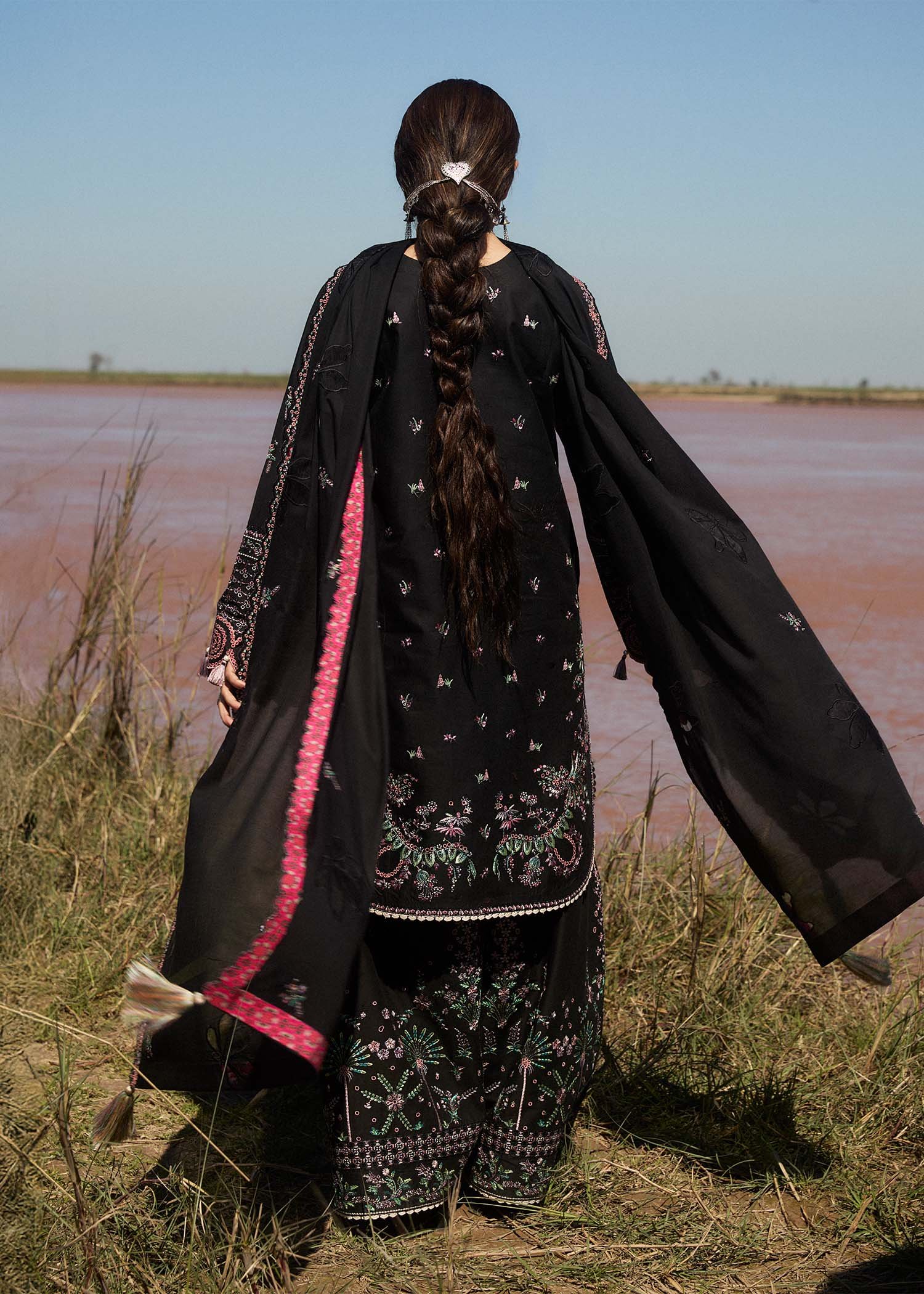 Siyah - Dupatta - Mix & Match