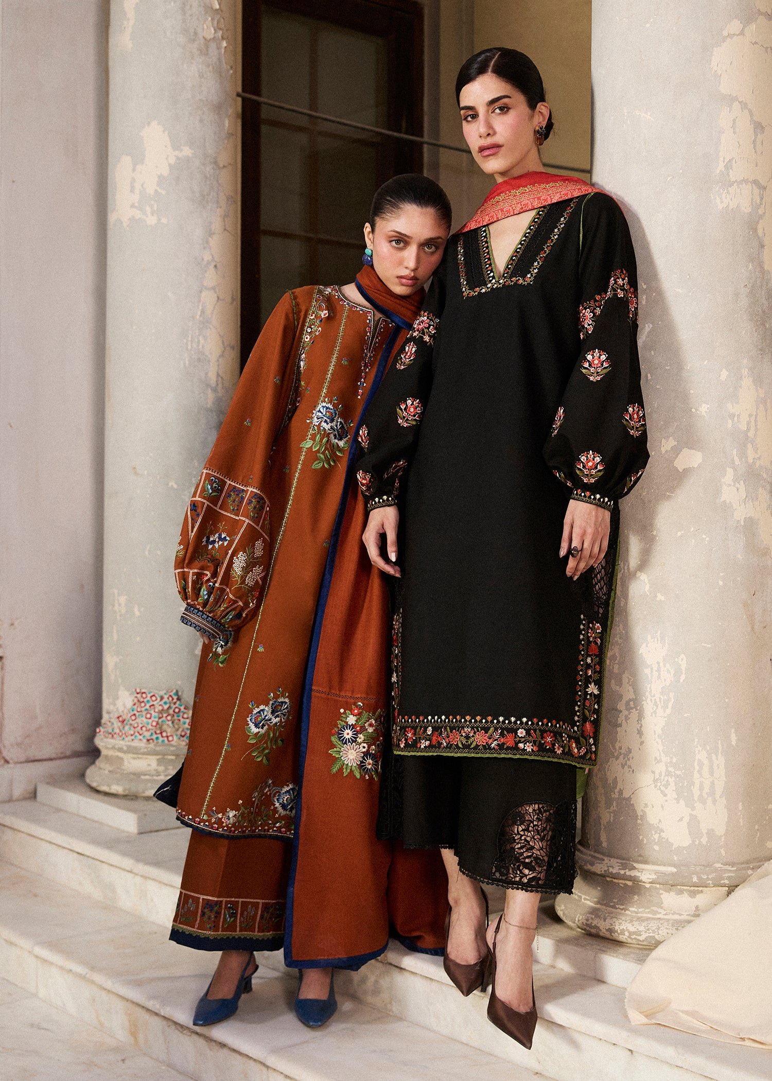 SIYAH - Dupatta - Mix & Match