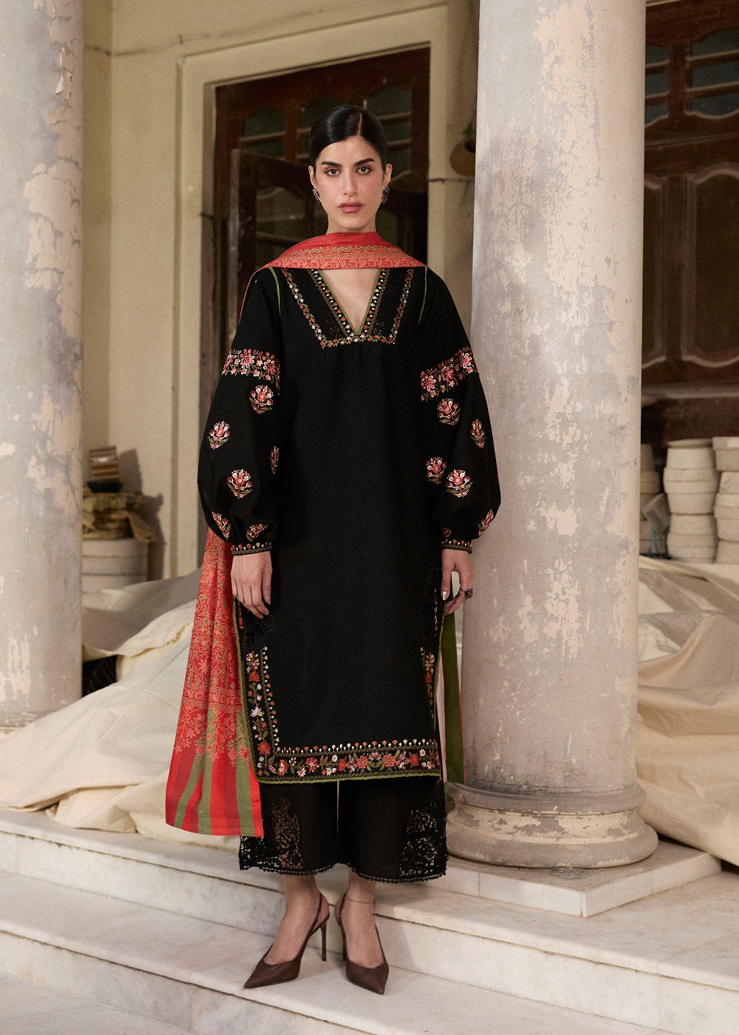 SIYAH - Dupatta - Mix & Match